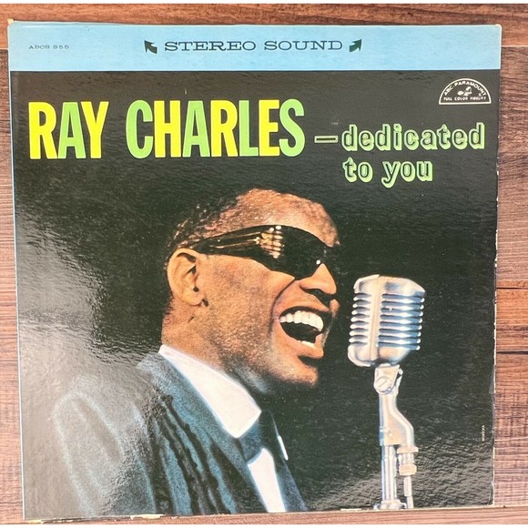 Ray Charles Dedicated to You Vintage Vinyl LP Record - Picture 1 of 4